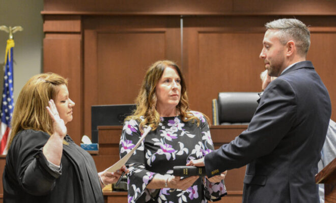 Seneca County Swears in New Commissioner and Coroner